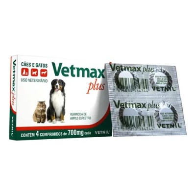Vermífugo Vetmax Cães E...
