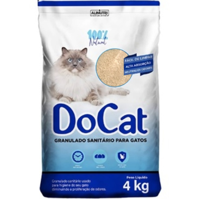 Areia DoCat Granulado 4kg