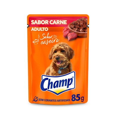 Ração Úmida Champ para Cães...