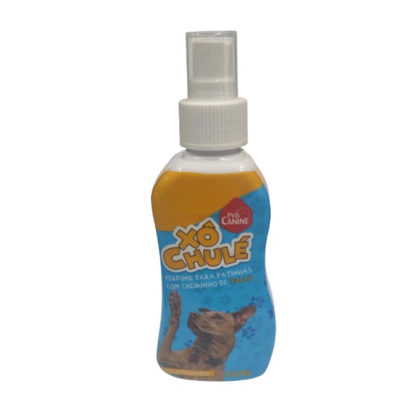 Xô Chulé Perfume Para Patinhas Cães e Gatos 120ml Pro Canine