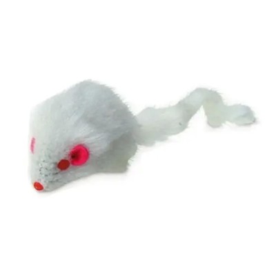 Ratinho branco pelucia